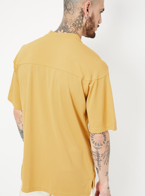 Men Printed Oversized Sports T-shirt