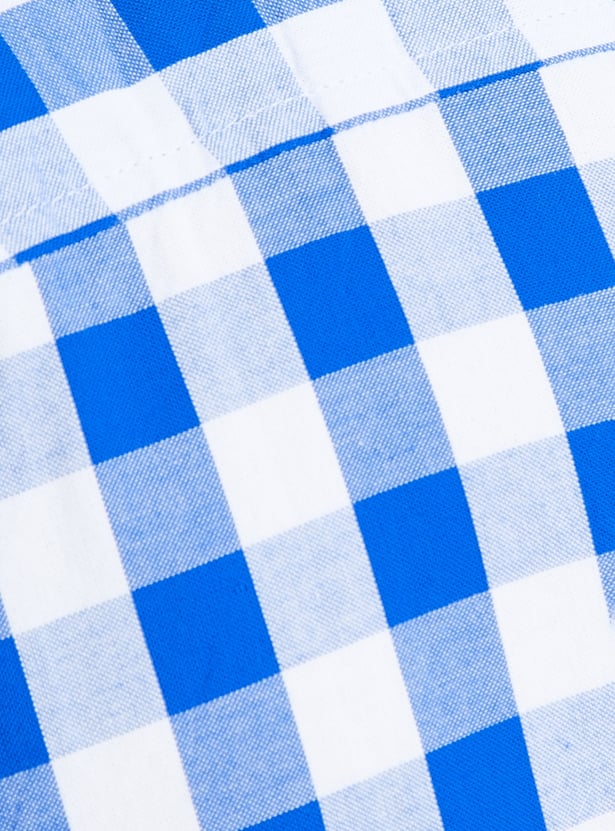 URB_N Men Checked Oversized Fit Shirt