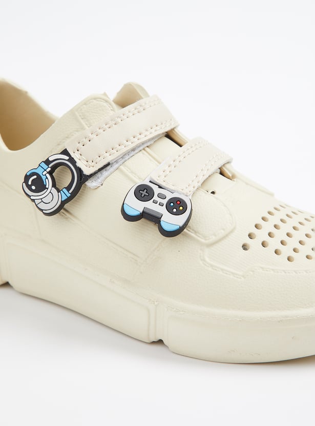 Boys Captain America Perforated Sneakers