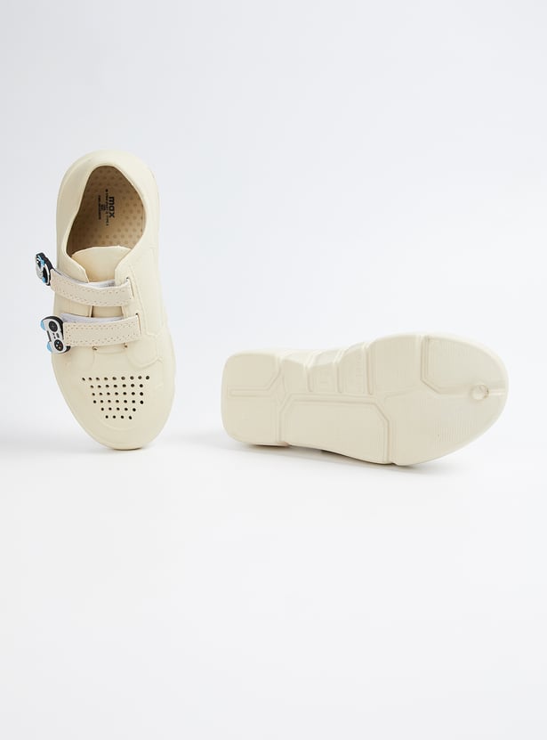 Boys Captain America Perforated Sneakers