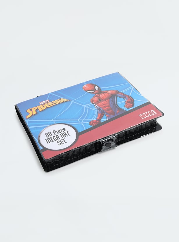 Kids Spider Man Colouring Set