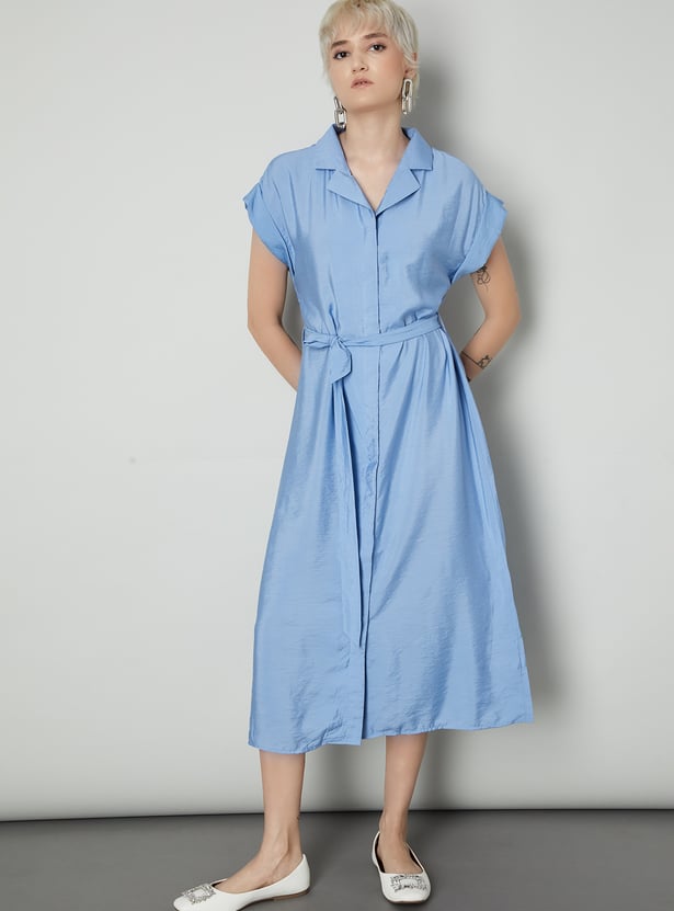 Women Printed Midi Dress