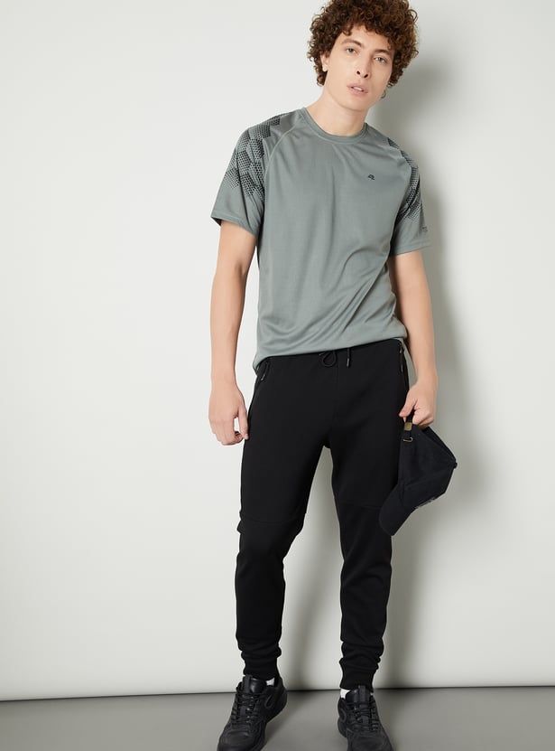 Men Printed Sports T-shirt