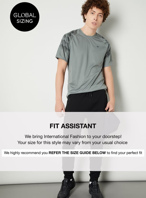 Men Printed Sports T-shirt