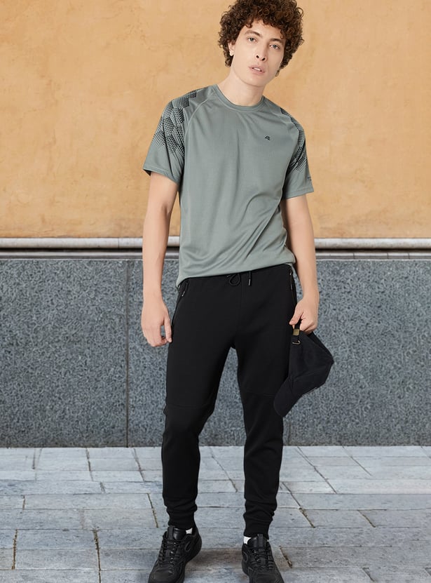 Men Printed Sports T-shirt