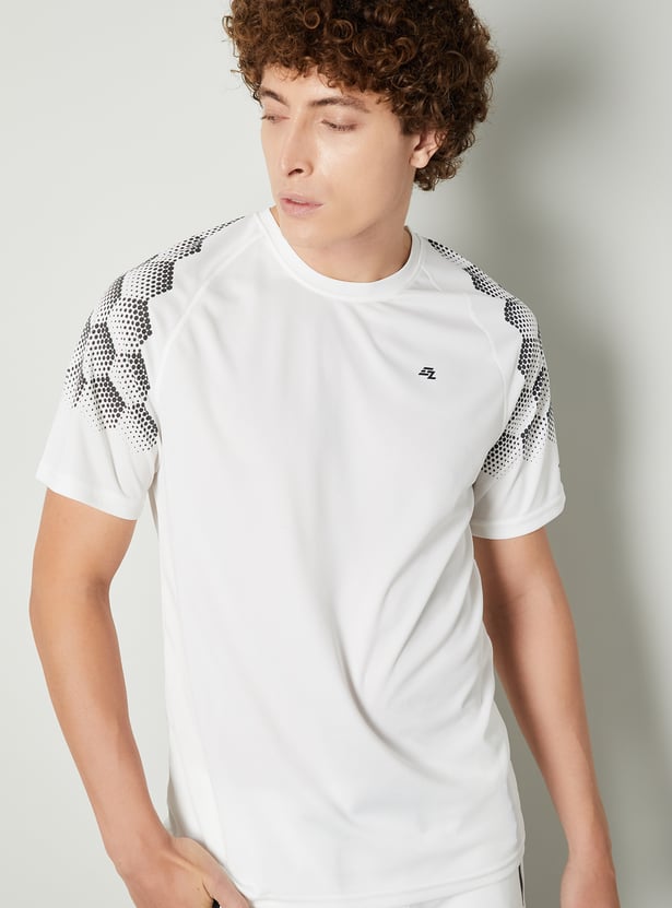 Men Printed Sports T-shirt