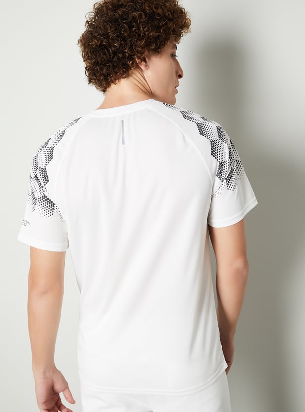 Men Printed Sports T-shirt
