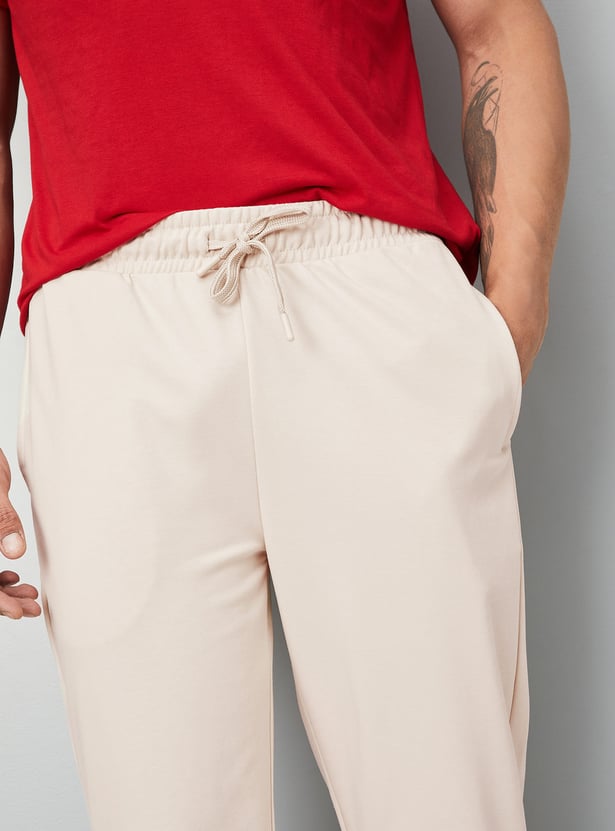 Men Solid Track Pants