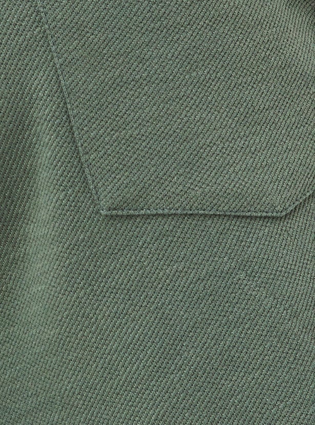 Men Textured Regular Fit Shorts
