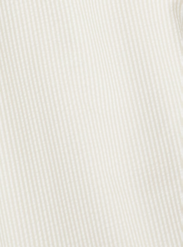 Men Striped Seersucker Regular Fit Shirt