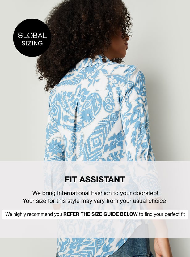 Women High-Low Hem Shirt