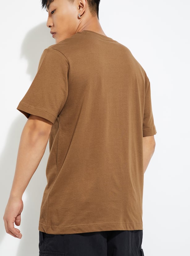 URB_N Men Printed Oversized T-shirt