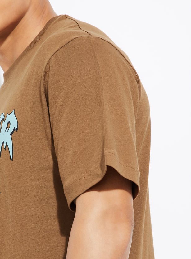 URB_N Men Printed Oversized T-shirt