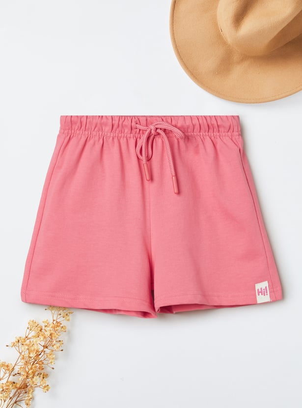 Girls Solid Shorts