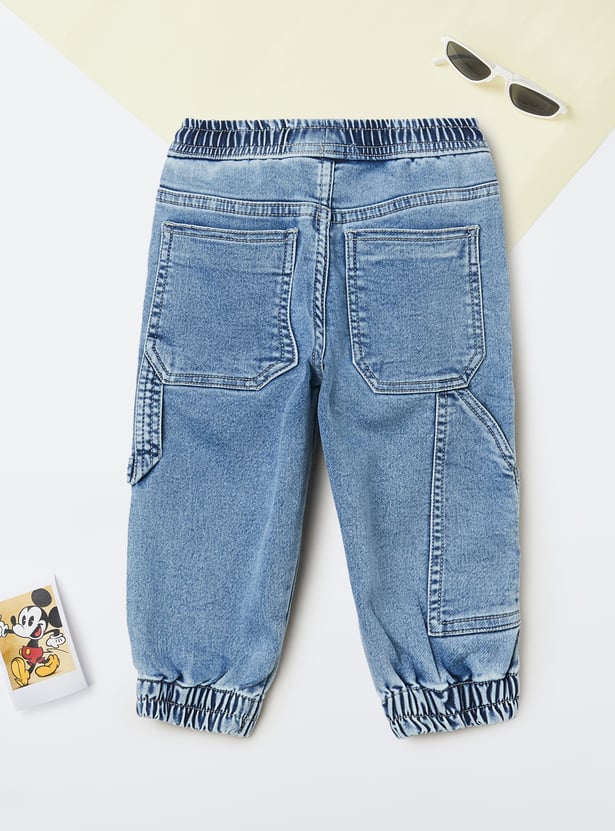 Buy Boys Washed Jogger Jeans Online at just Rs. 699.0