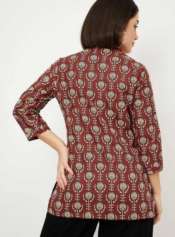 Women Printed Short Kurti