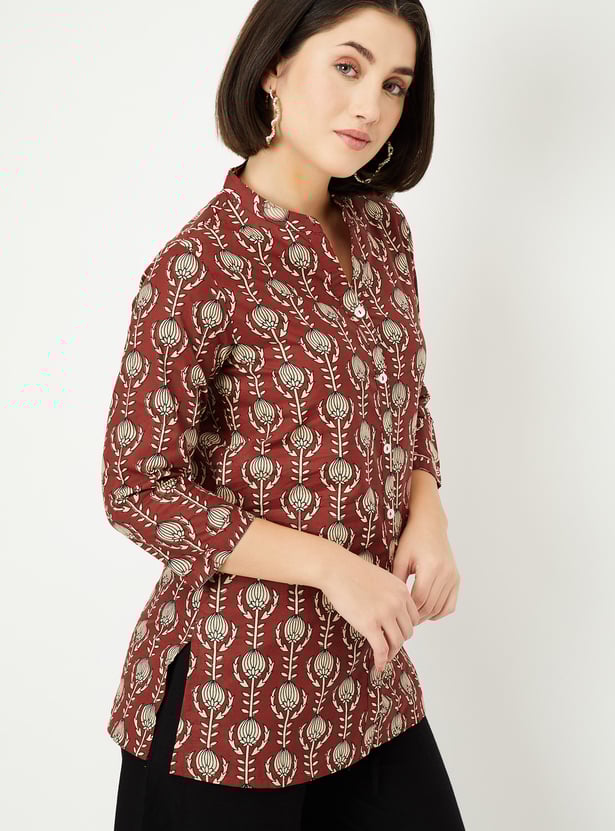 Women Printed Short Kurti