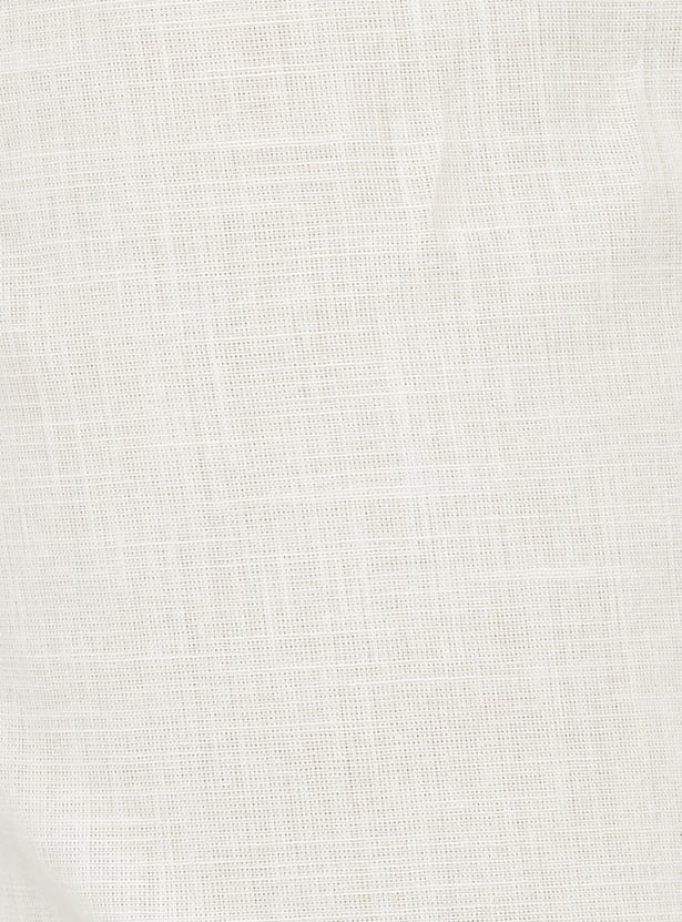 Women Off-White Printed Straight Kurta Set