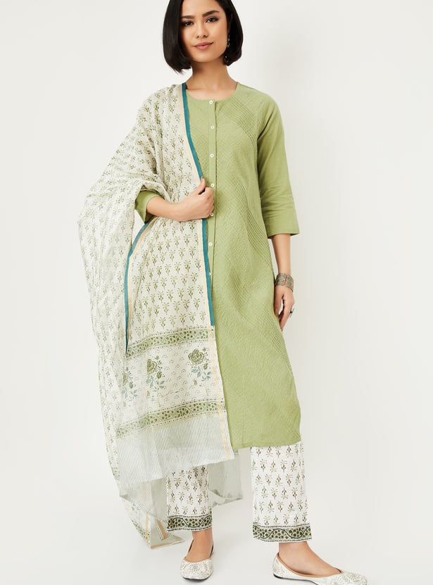 HASVIKA [XS / 34] - Straight cut kurti set