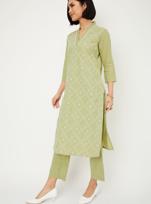 SARIKA [XXL / 44] - Straight cut kurta set