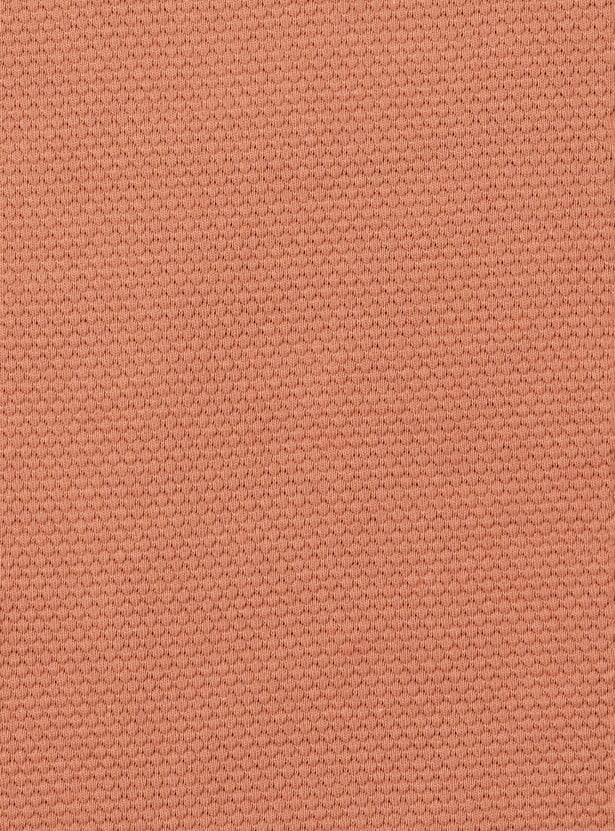 Boys Textured Polo T-shirt