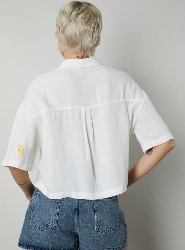 Women Embroidered Shirt