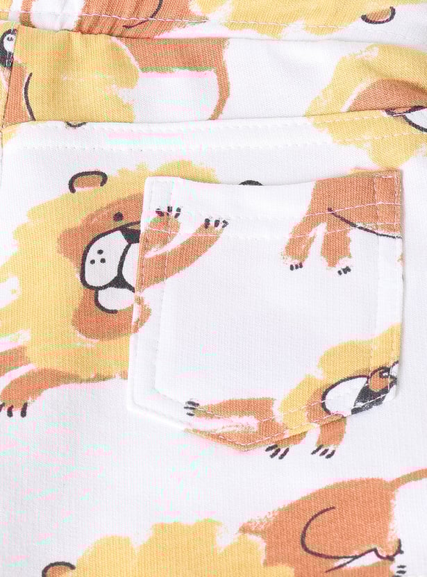 Boys Printed Shorts - Pack of 2