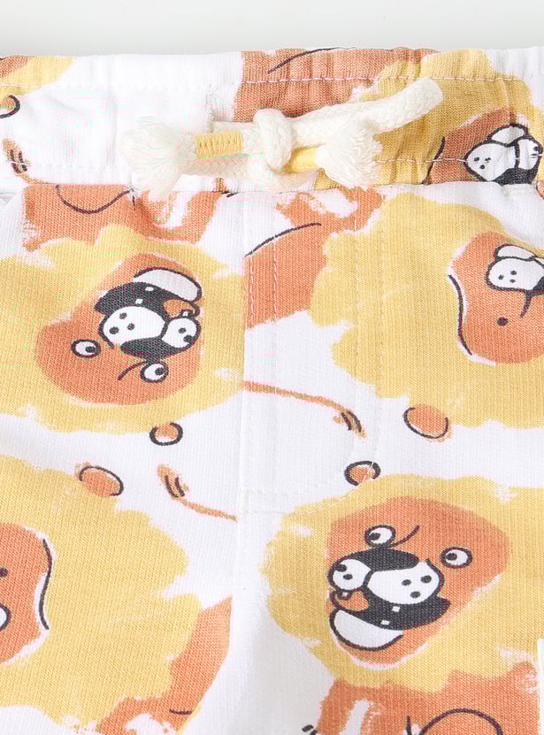 Boys Printed Shorts - Pack of 2