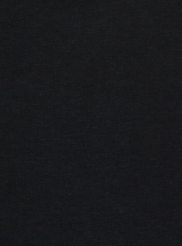 Girls Solid Knit Shorts - Pack of 2