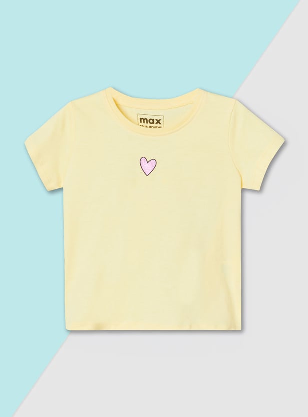 Girls Printed T-shirt - Pack of 3