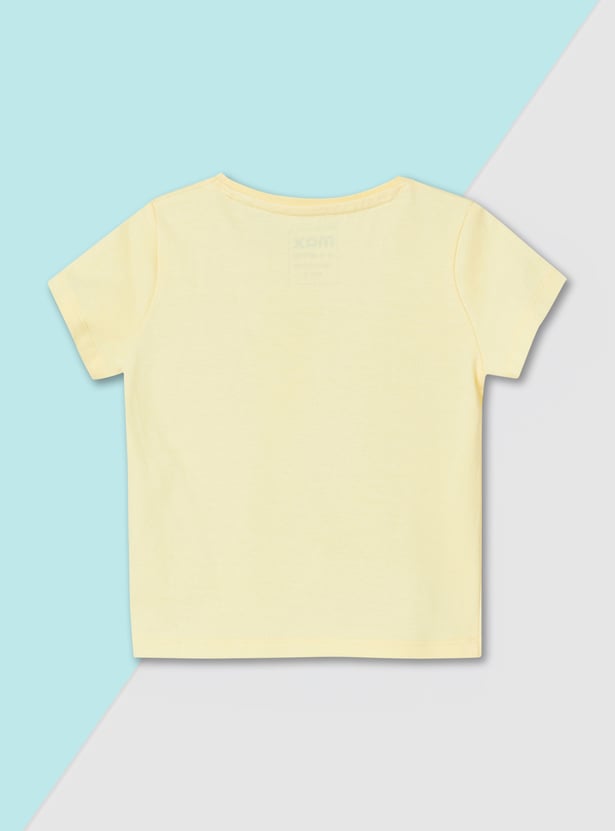 Girls Printed T-shirt - Pack of 3