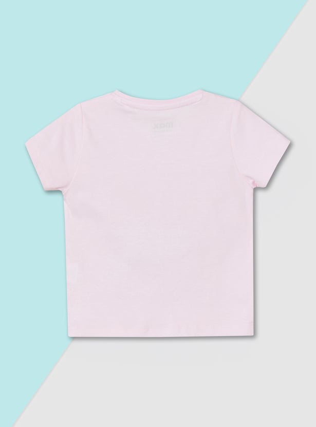 Girls Printed T-shirt - Pack of 3