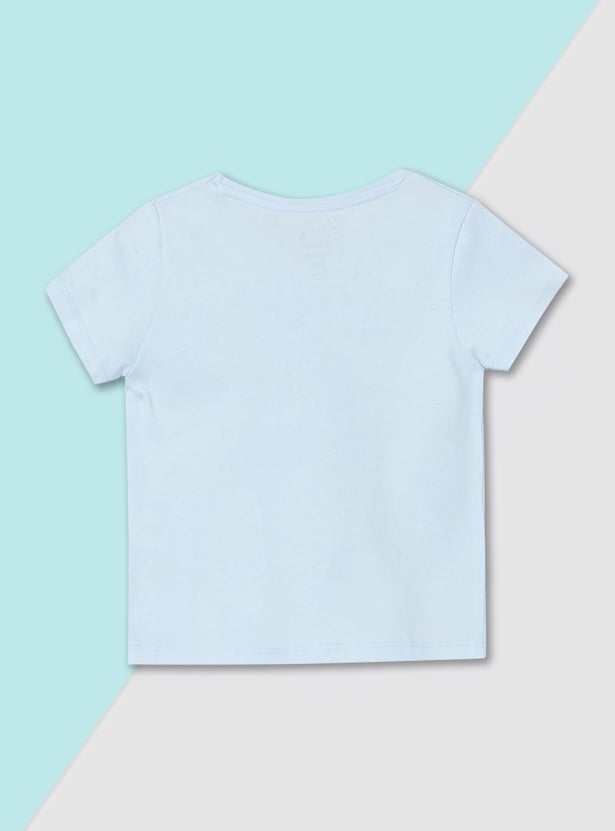 Girls Printed T-shirt - Pack of 3