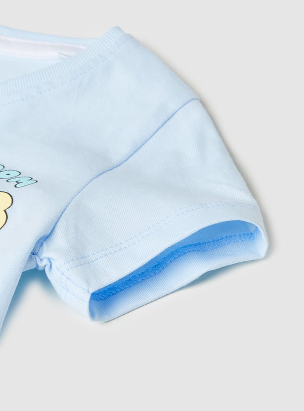 Girls Printed T-shirt - Pack of 3