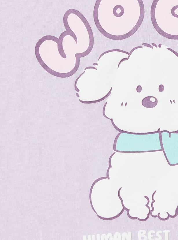 Girls Printed T-shirt - Pack of 3