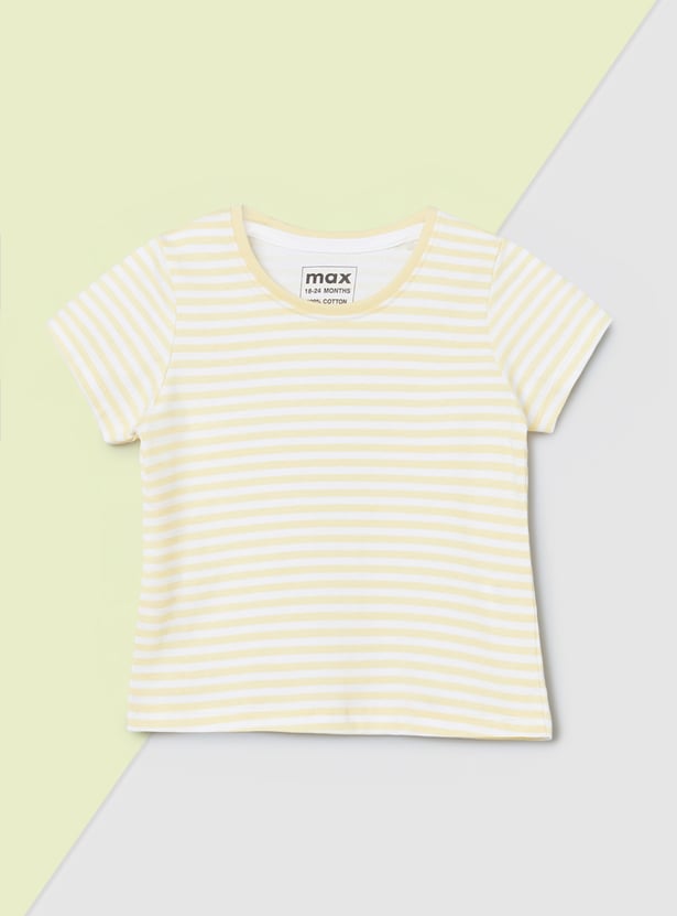 Girls Printed T-shirt - Pack of 3