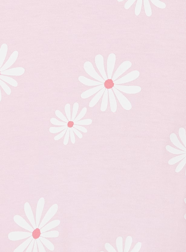 Girls Printed T-shirt - Pack of 3