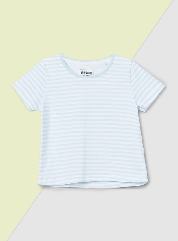 Girls Printed T-shirt - Pack of 3