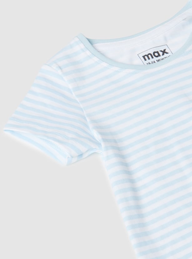 Girls Printed T-shirt - Pack of 3