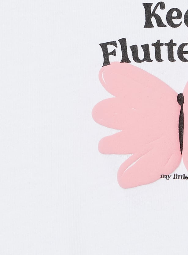 Girls Printed T-shirt - Pack of 3