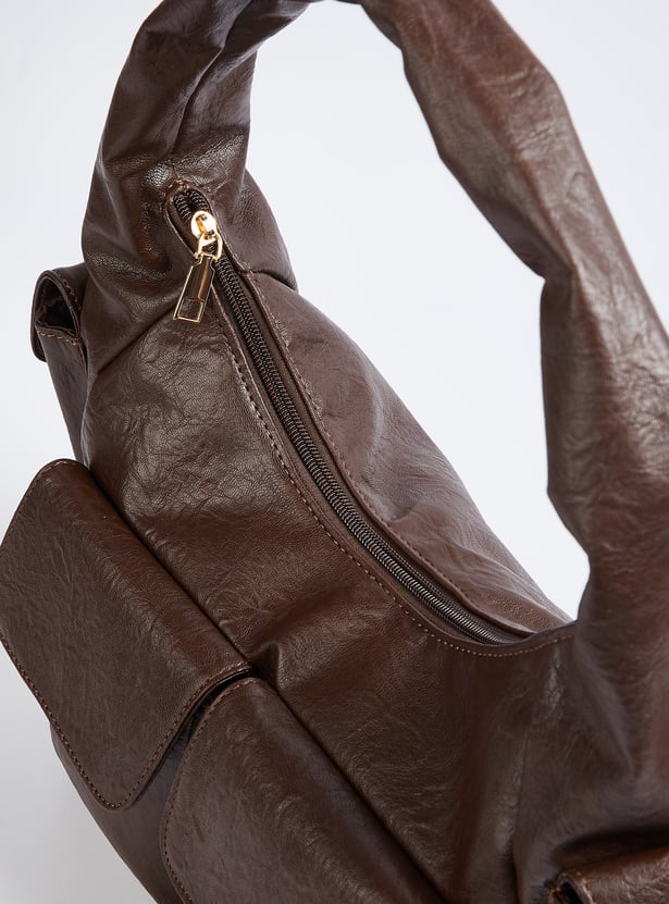 Women Textured Hobo Bag