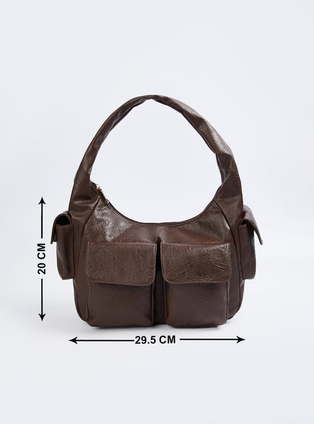 Women Textured Hobo Bag