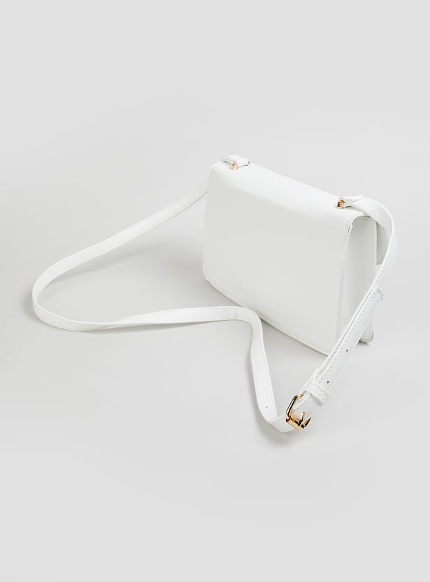 Women Solid Sling Bag