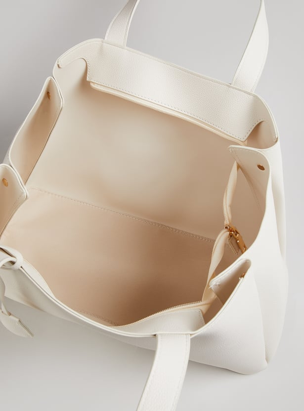 Women Textured Tote Bag