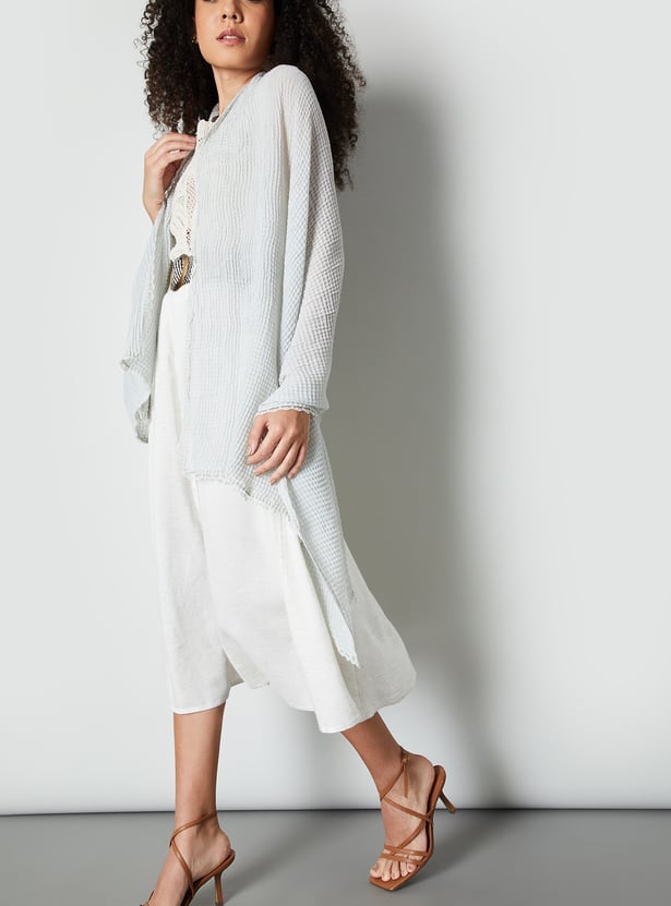 Women Textured Scarf