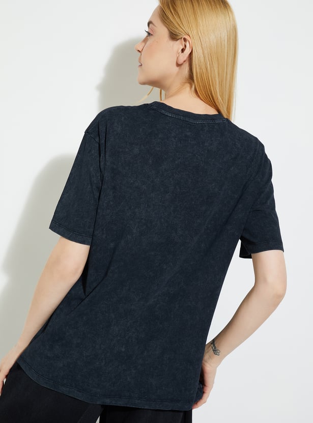 ALAYA F x URB_N Women Wednesday Oversized T-shirt