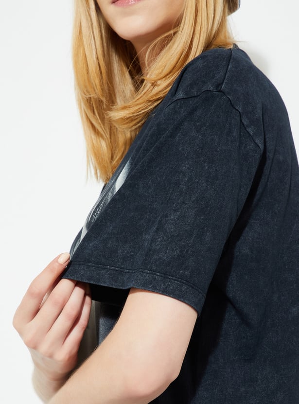 ALAYA F x URB_N Women Wednesday Oversized T-shirt