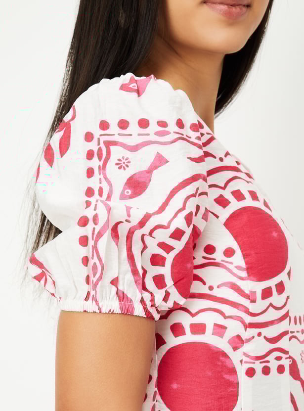 Kalki x Max Women Printed A-line Dress