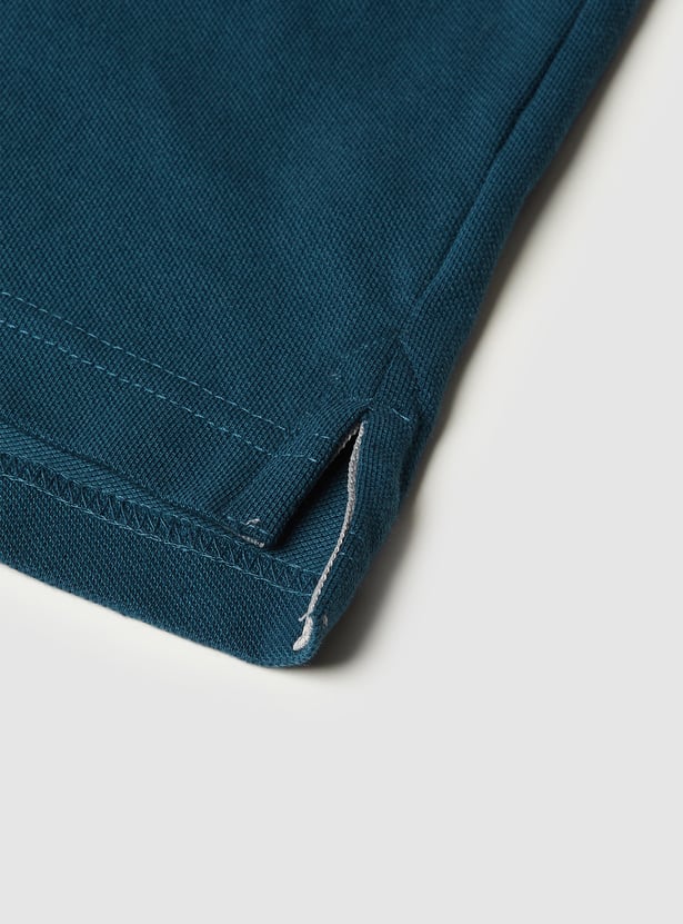 Boys Textured T-shirt