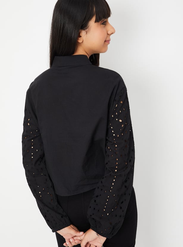 Girls Schiffili Shirt-style Top